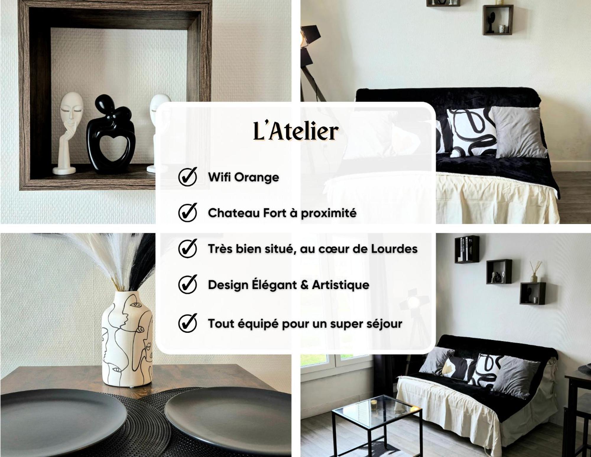 דירות לורדה L'Atelier-T2 Proche Du Centre-Wifi-Parking מראה חיצוני תמונה
